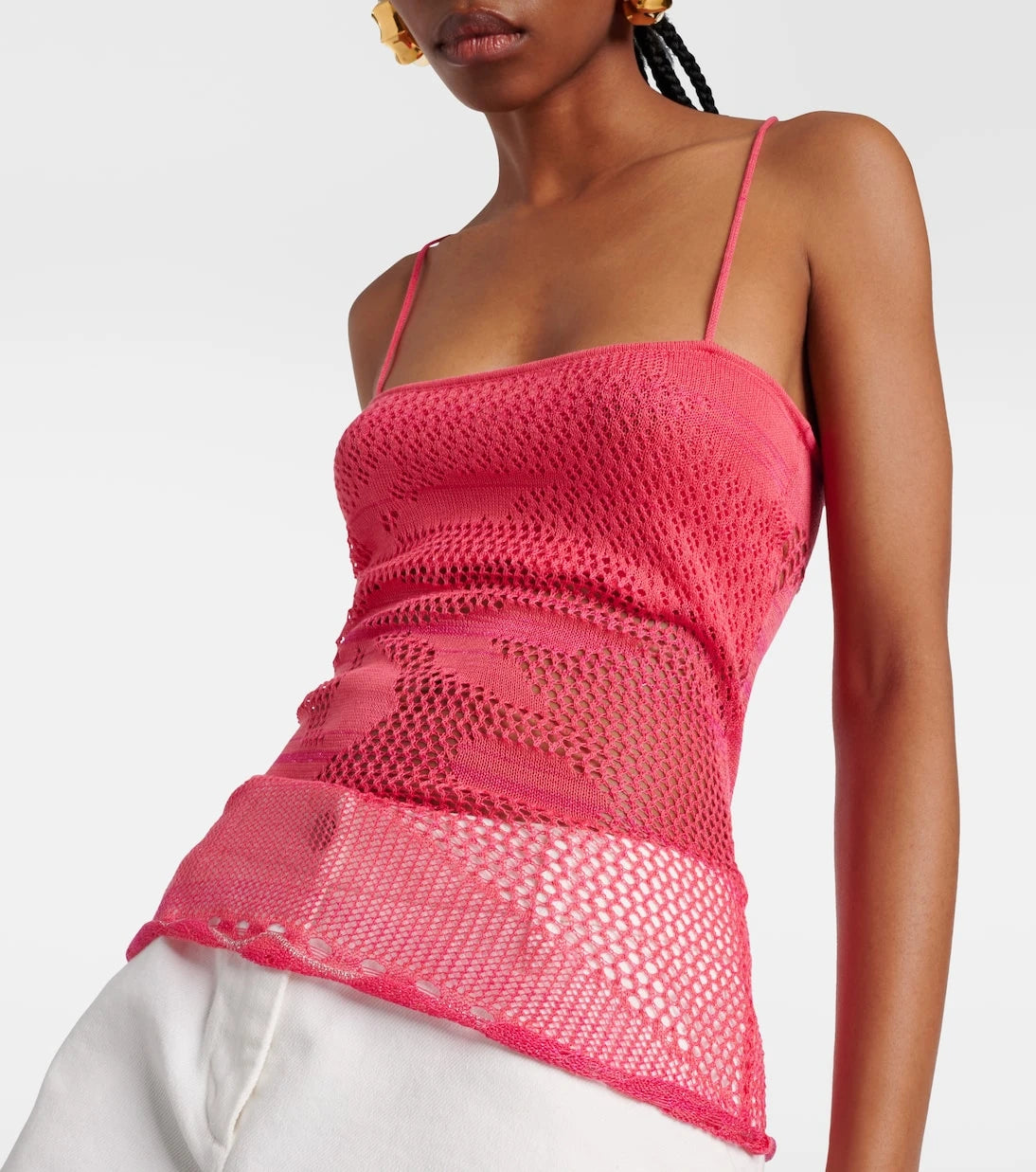 Roberta Einer - Alba knitted cotton top