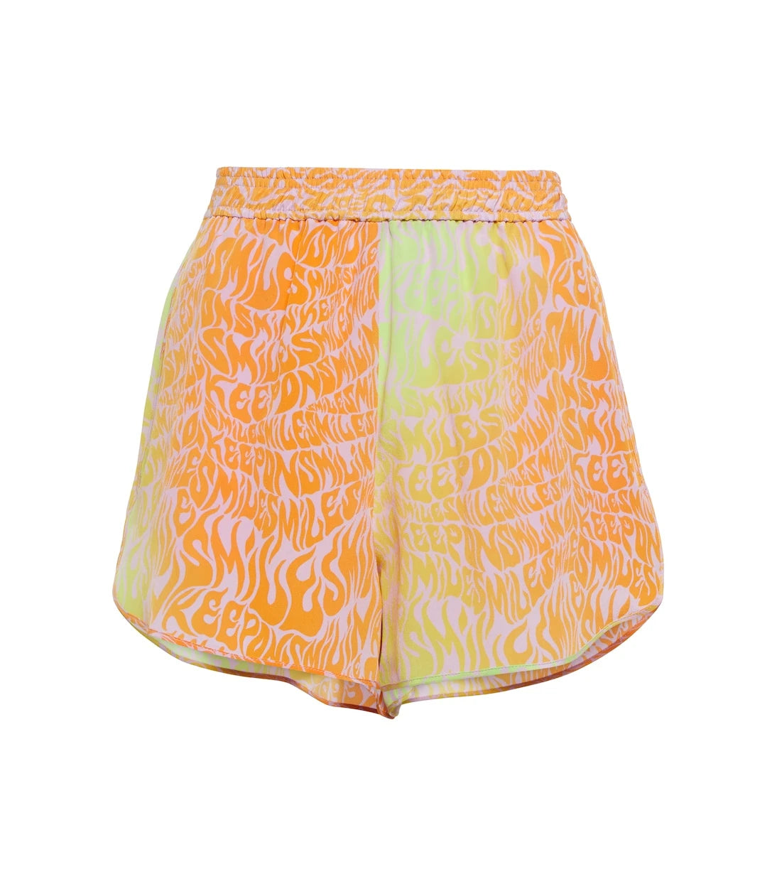 Stella McCartney - Printed silk shorts