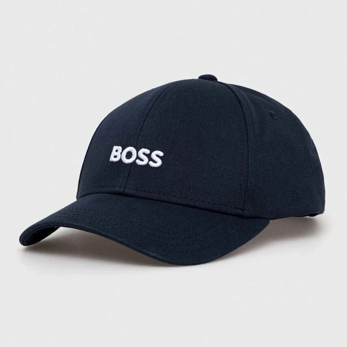 Памучна шапка с козирка BOSS Zed