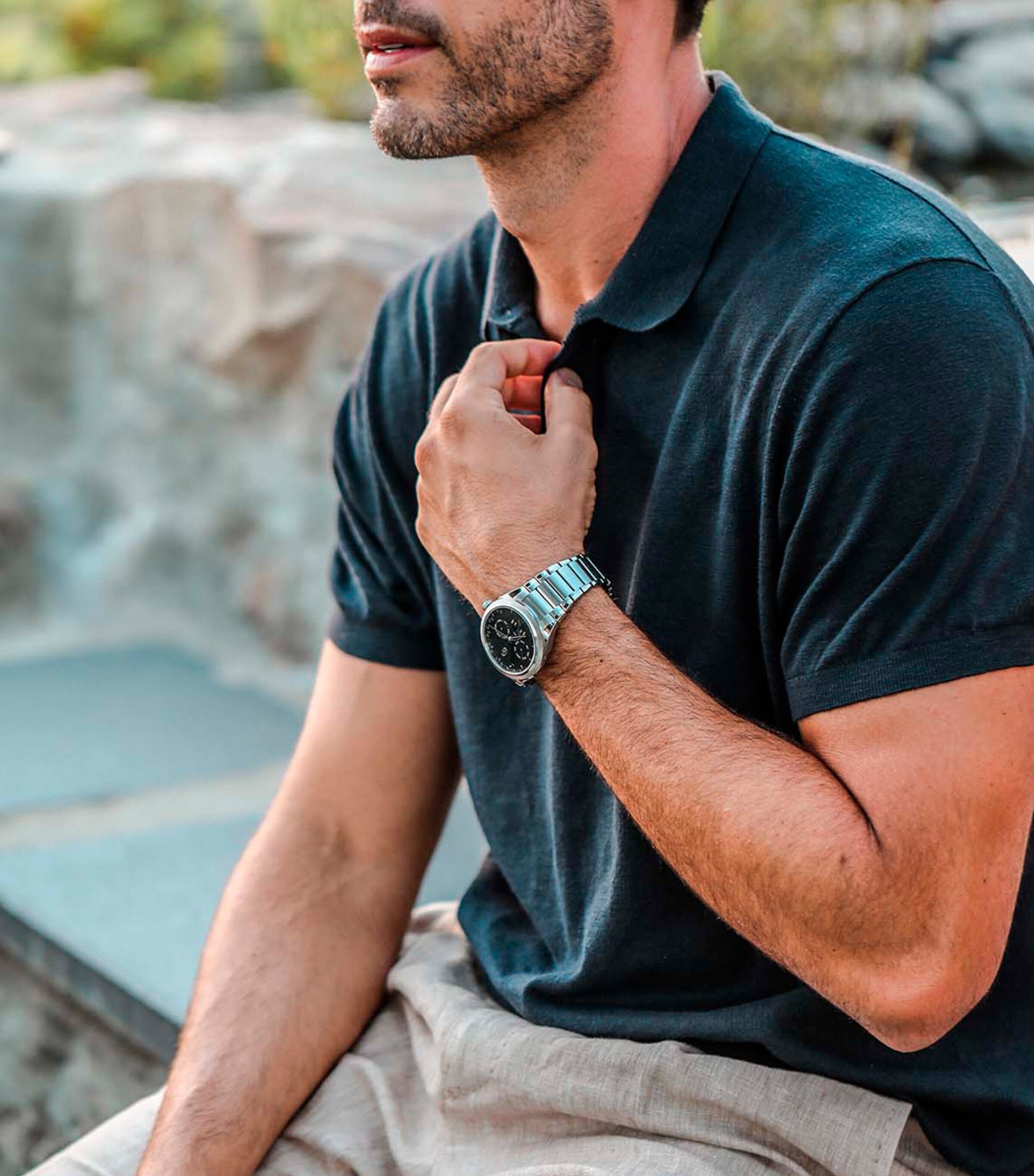 Stainless Steel Tonda PF Gregorian Annual Calendar Watch 42mm