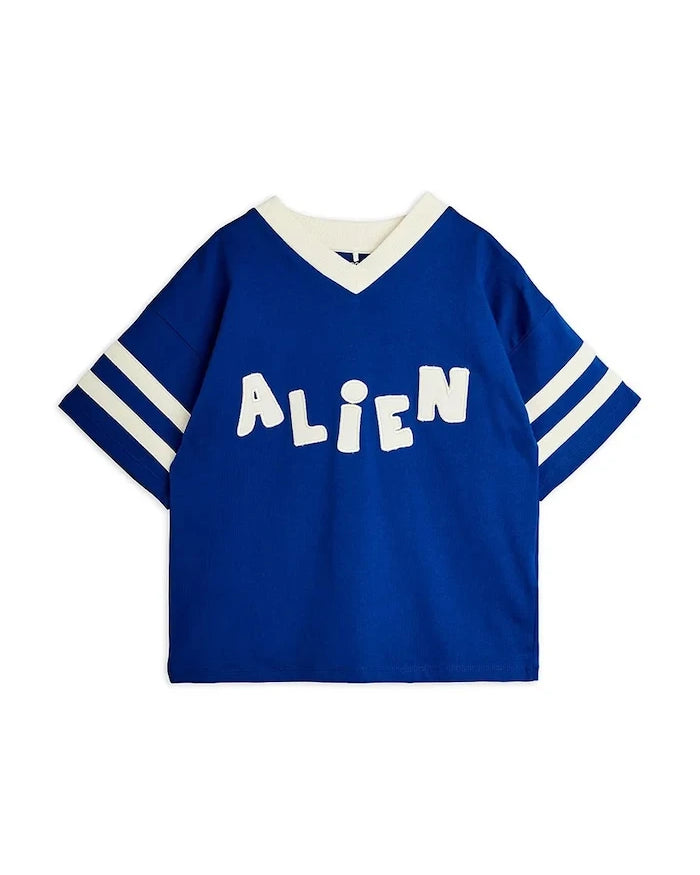 Mini Rodini тениска за деца памучна Alien