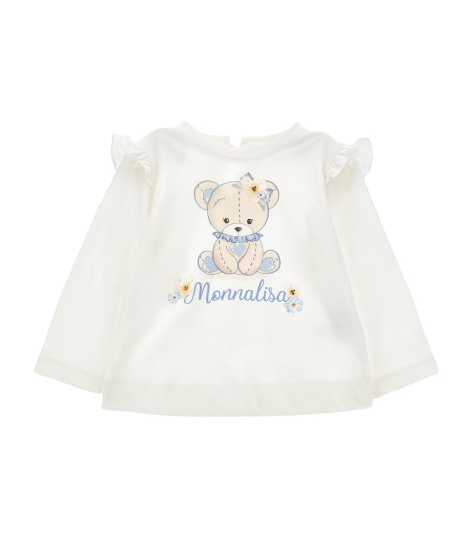 Cotton Teddy Bear Top (6-36 Months)
