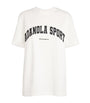 Adanola White Cotton Oversized T-Shirt