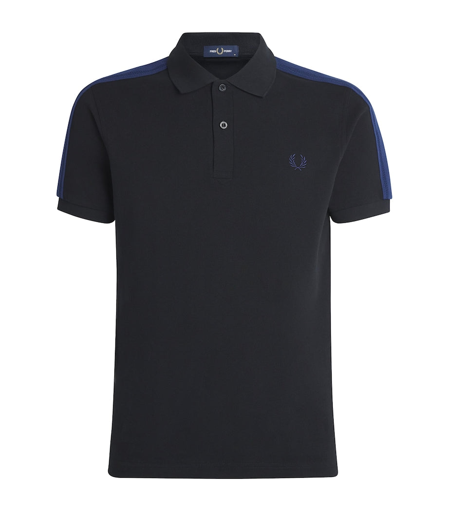 Cotton Taped Logo Polo Shirt