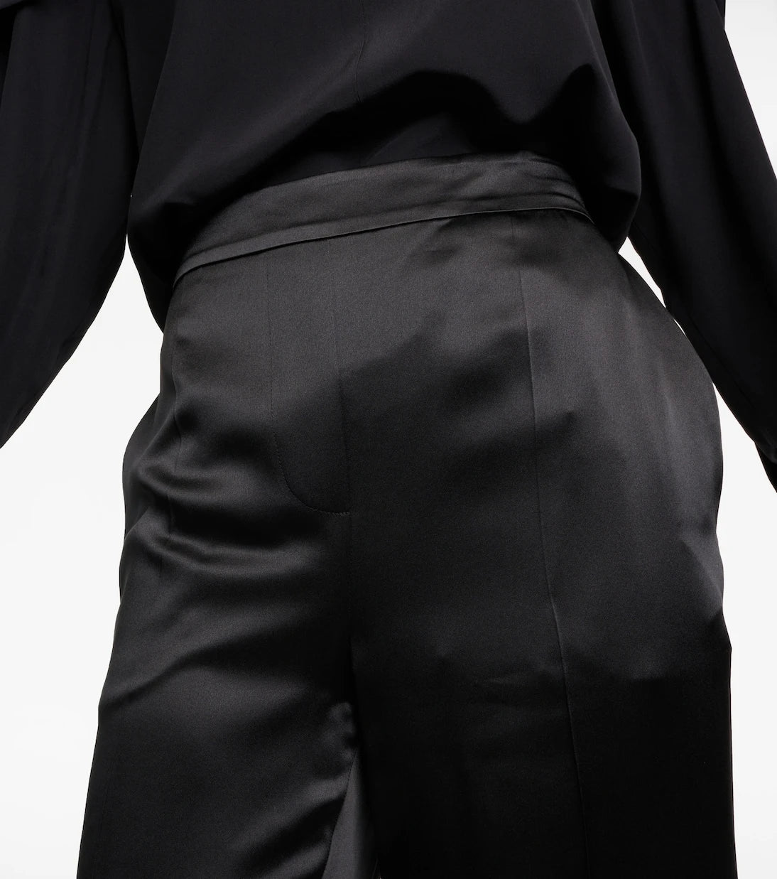 Joseph - Tova silk satin straight pants