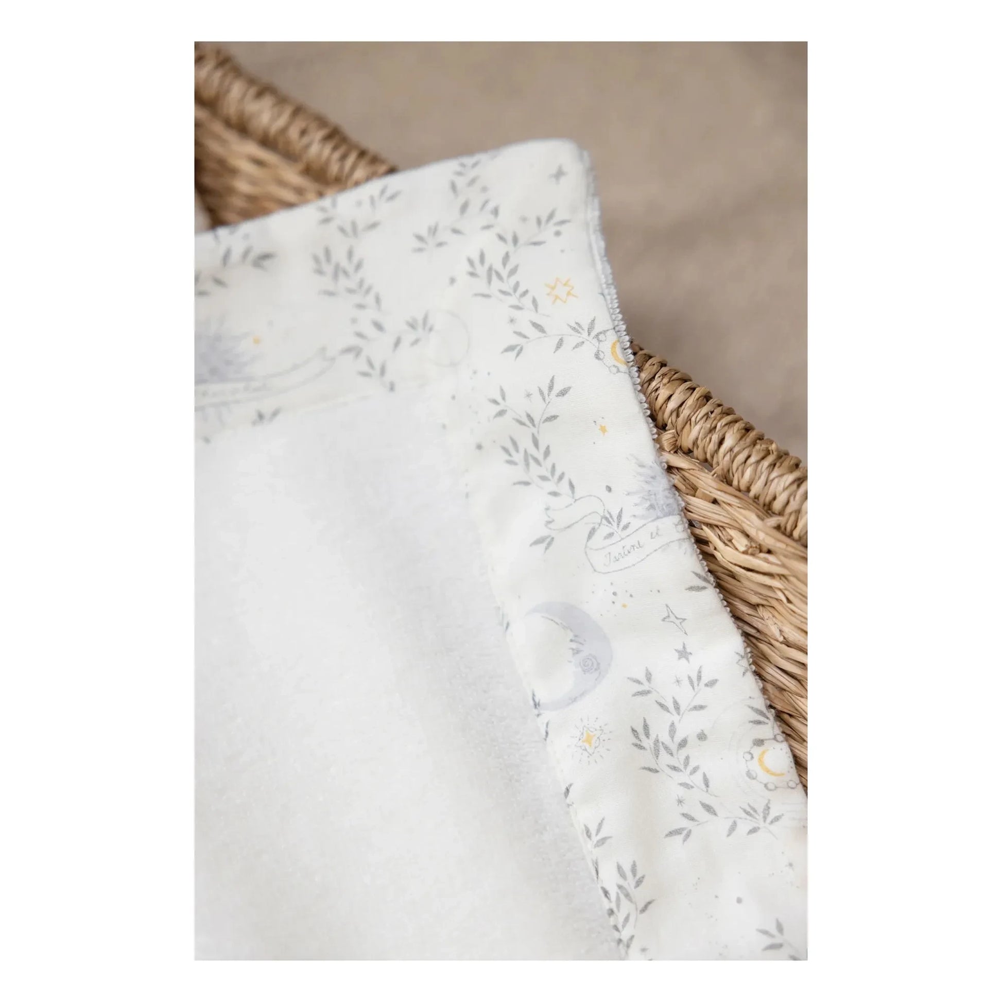 Tartine et Chocolat - Rêve étoilé bath cape | Ecru