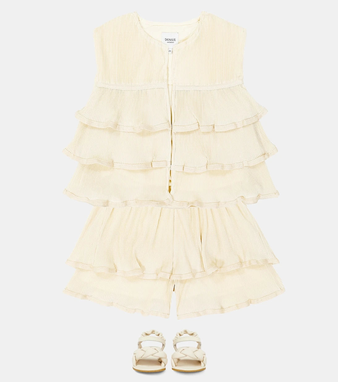 Donsje - Cette ruffled tiered top