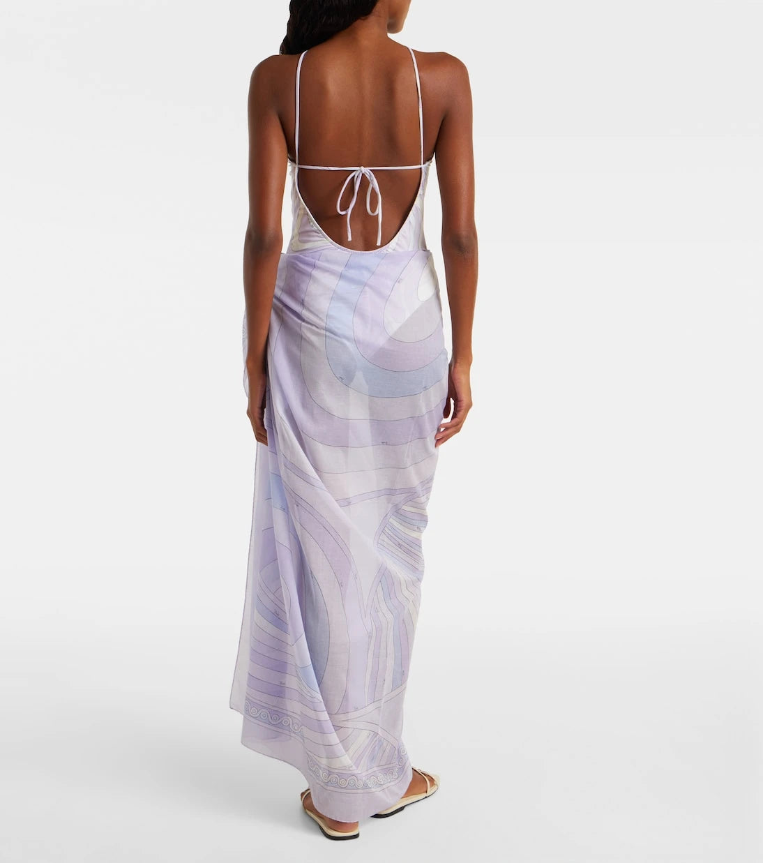 Pucci - Iride cotton beach cover-up