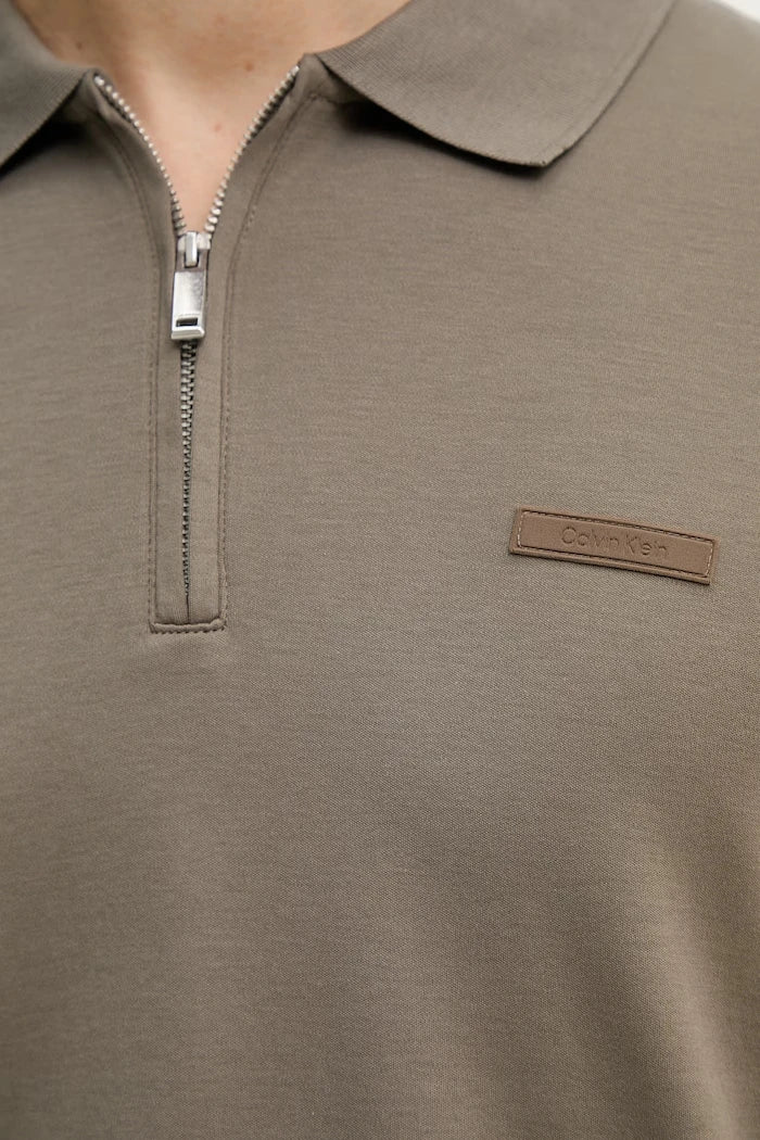 Calvin Klein Erkek Pamuklu Yakalı Tişört