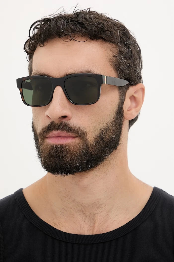 Gucci квадрат erkek güneş gözlüğü