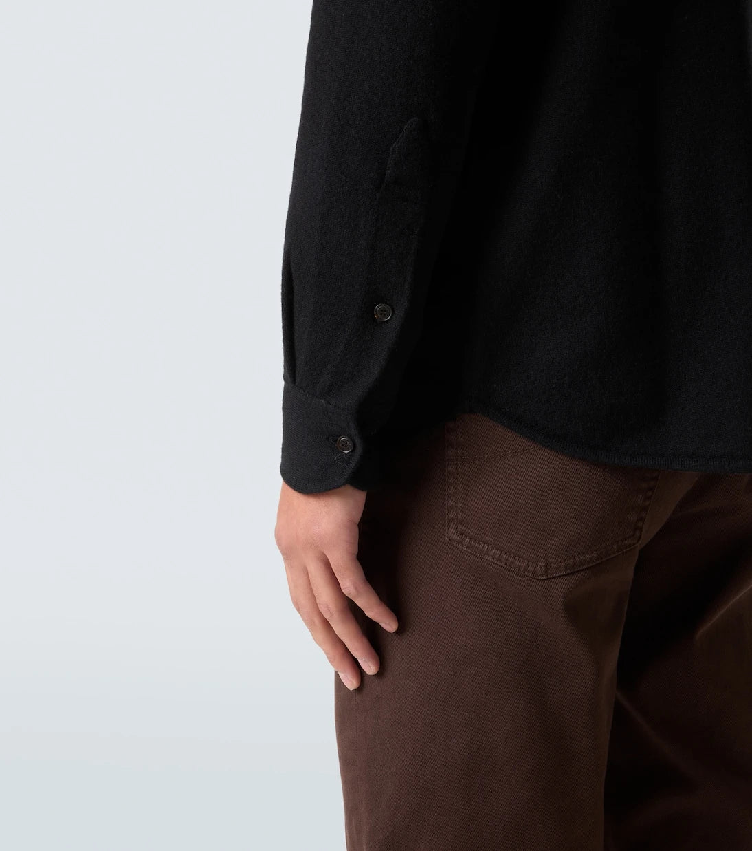 Brunello Cucinelli - Wool, cashmere, and silk polo sweater