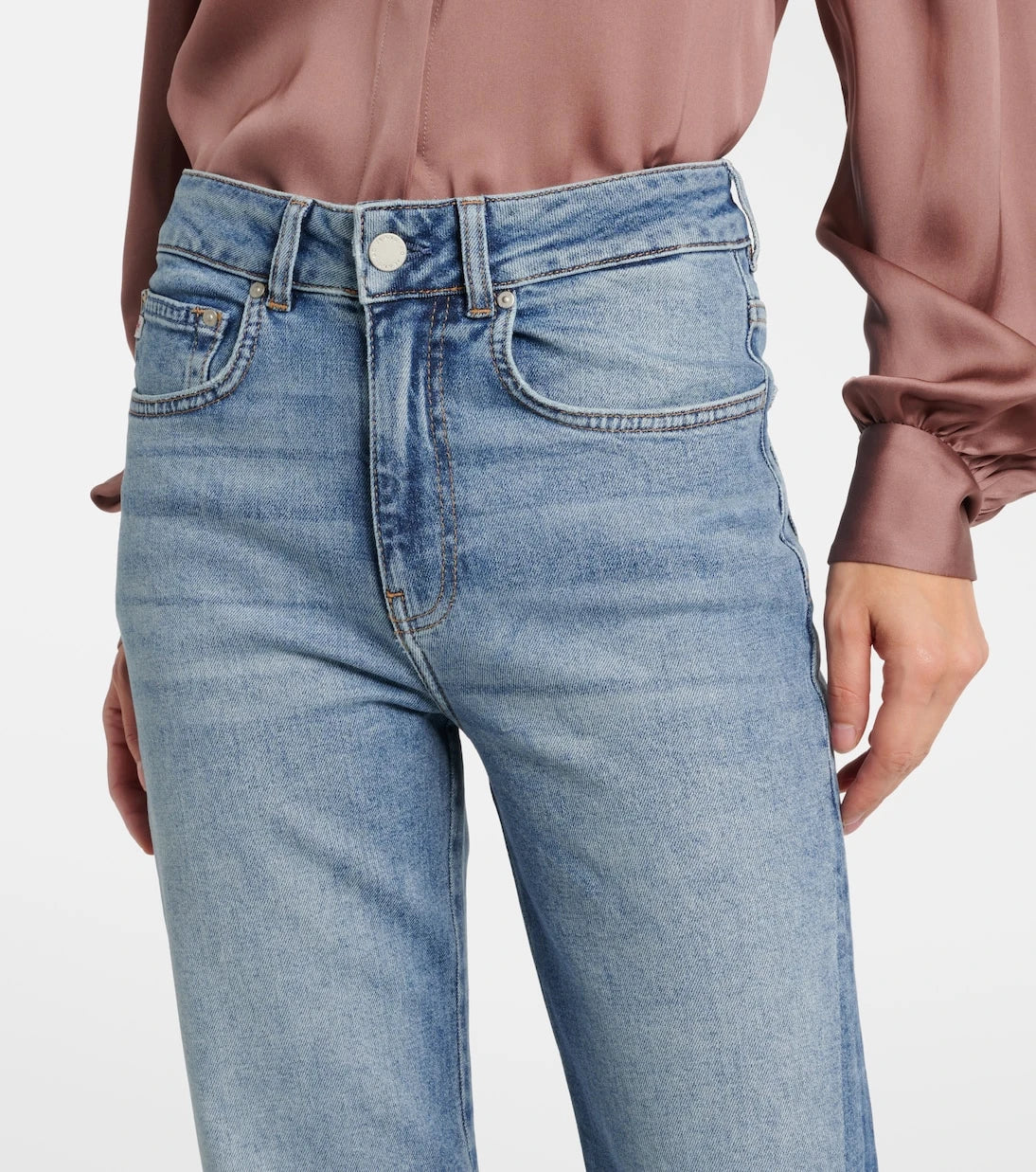 AG Jeans - La Croisette high-rise flared jeans