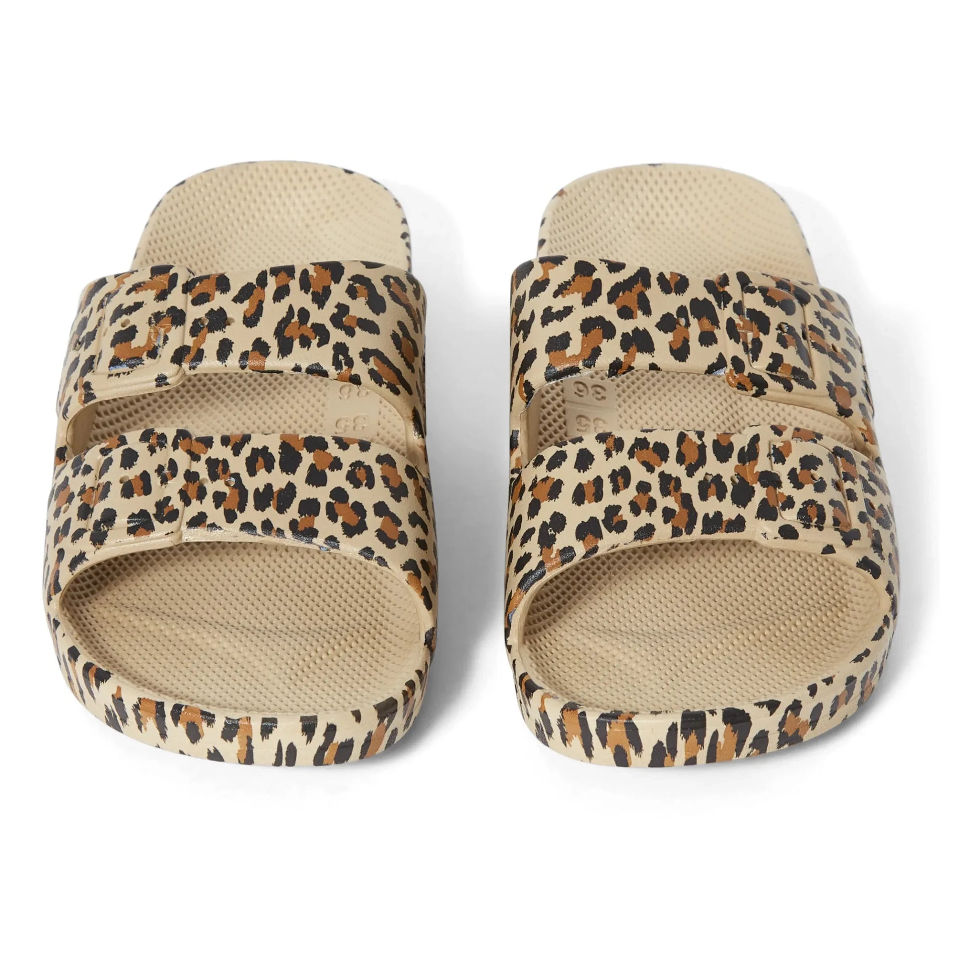 Freedom Moses - Wildcat Print Sandals | Beige