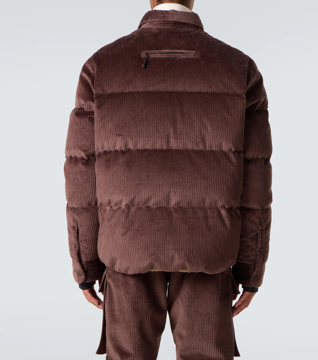 Moncler Grenoble - Elgon cotton corduroy down ski jacket