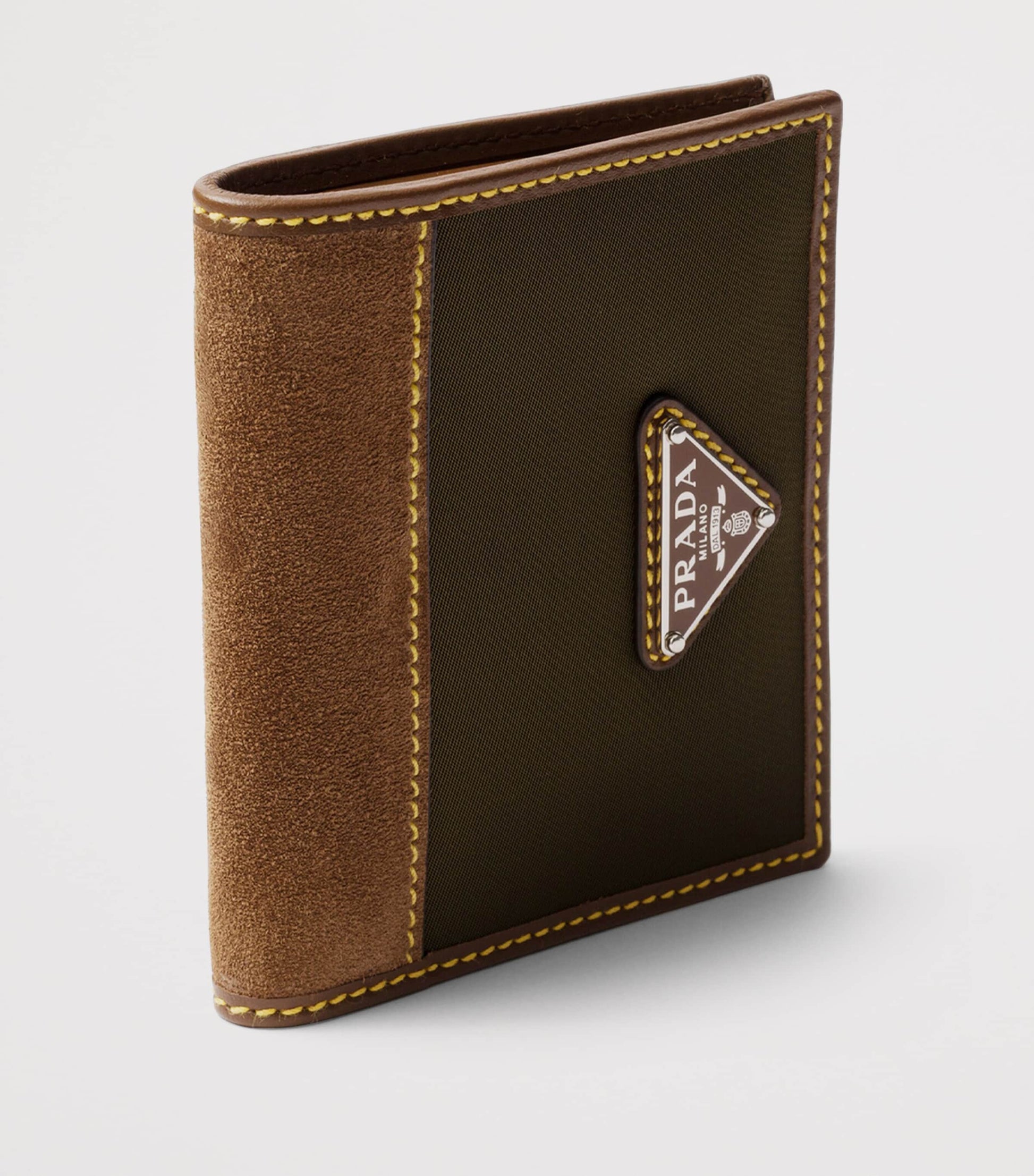 Prada Re-Nylon and Leather Wallet