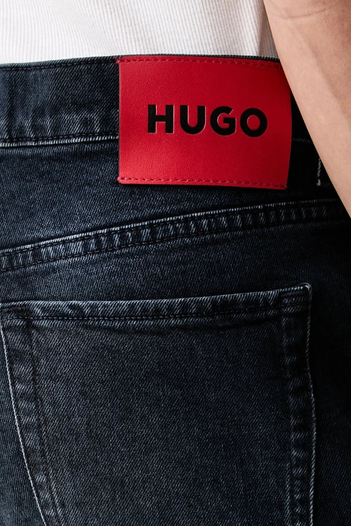 HUGO tapered erkek jean pantolon HUGO