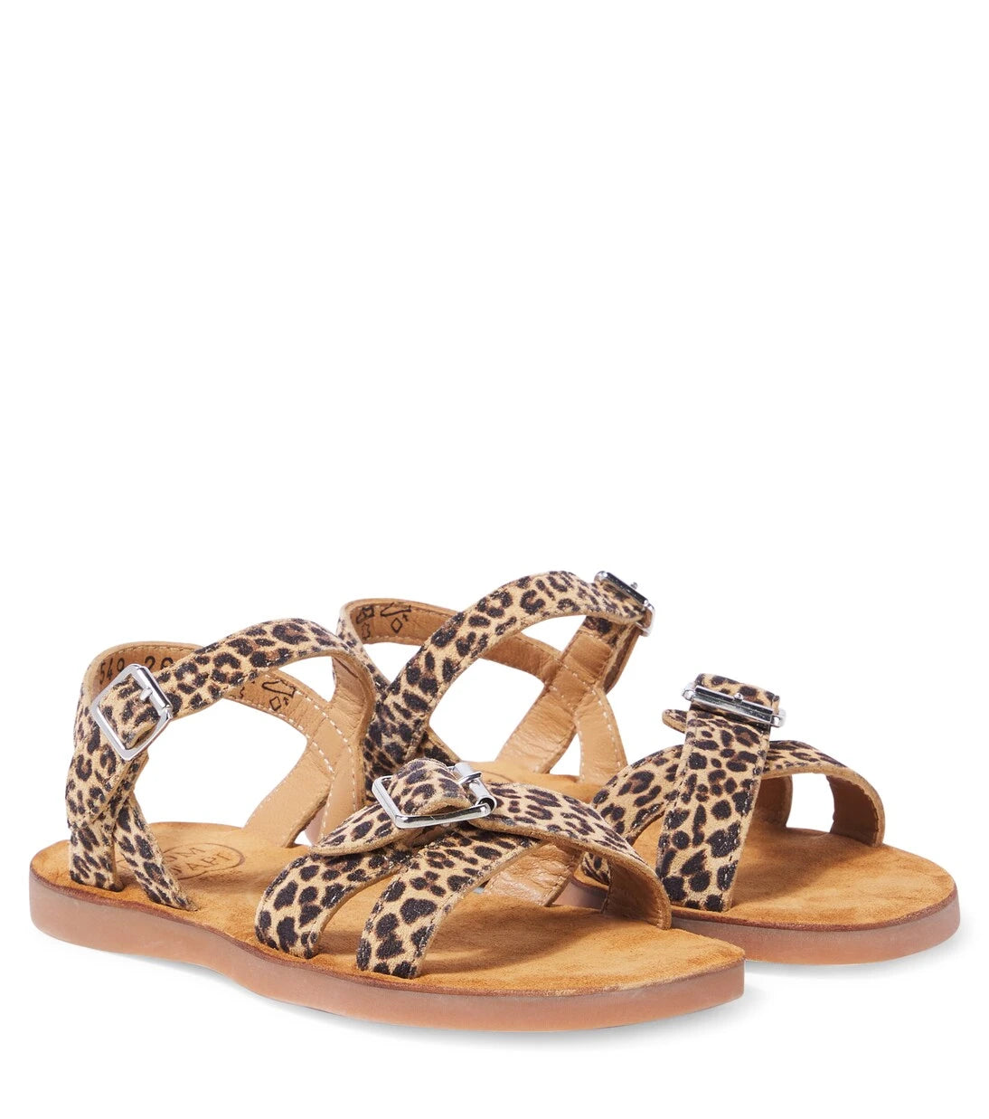 Pom d'Api - Plage-Air Crossy leather sandals