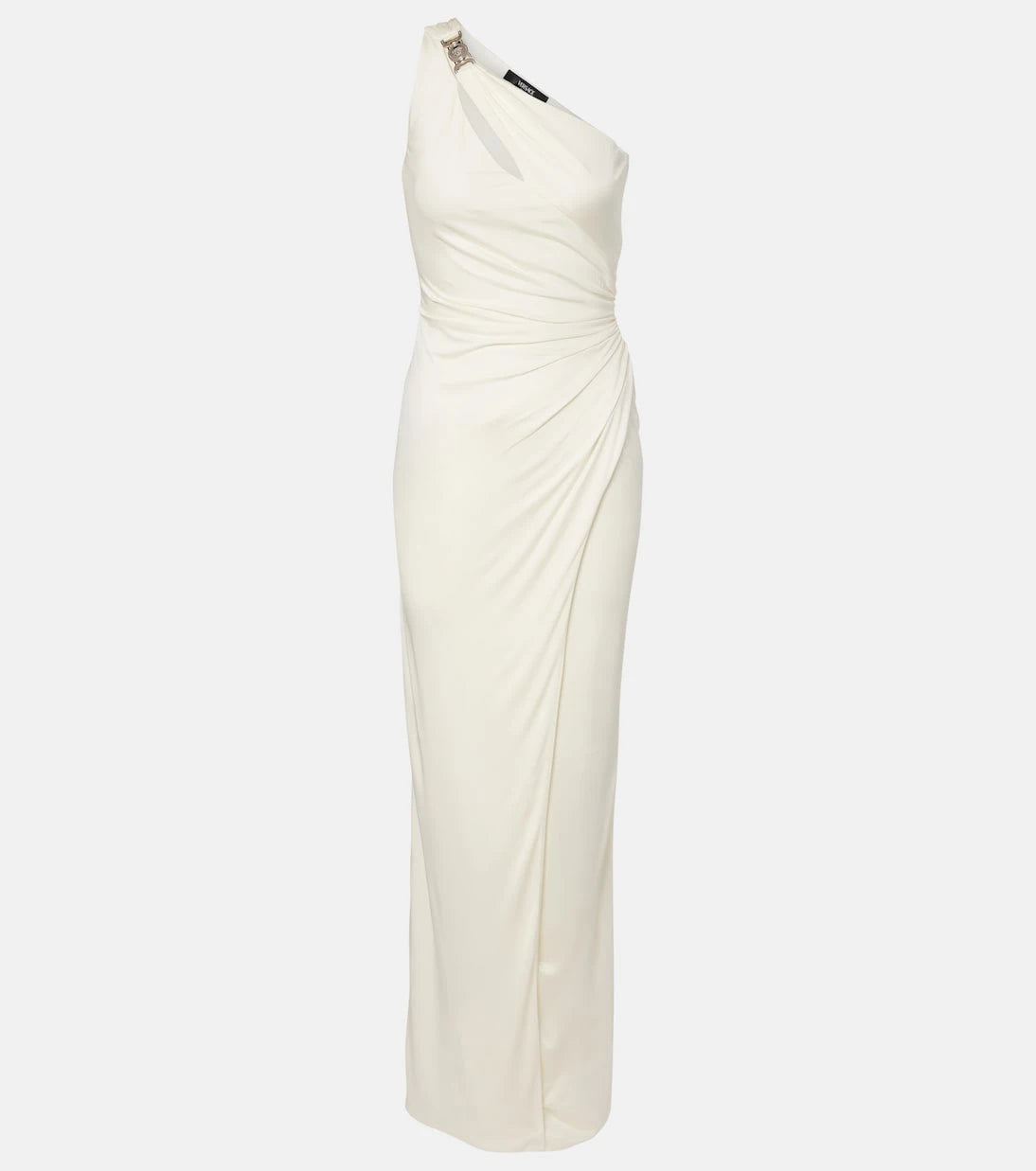 Versace - Medusa '95 gathered jersey gown