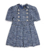 Bardot Navy Bouclé Embellished Elle Dress (4-12 Years)