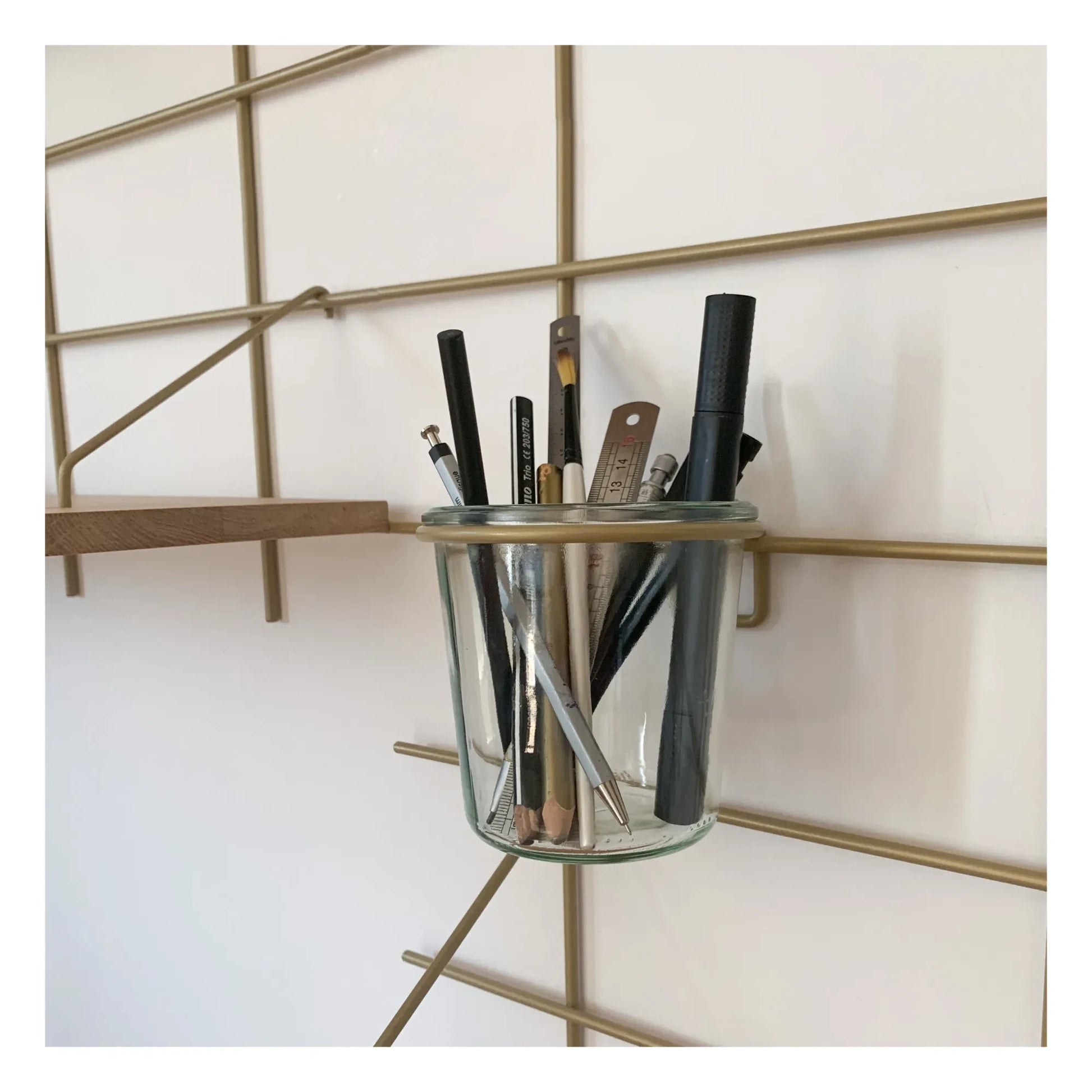 Gassien - Pot holder | Brass