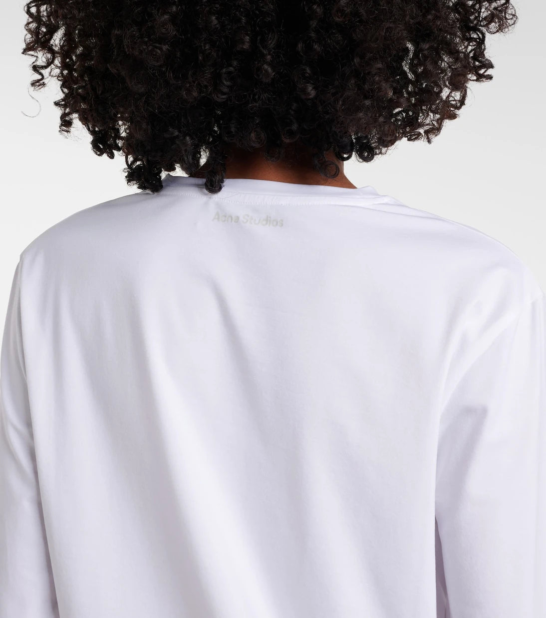 Acne Studios - Face cotton-blend jersey top