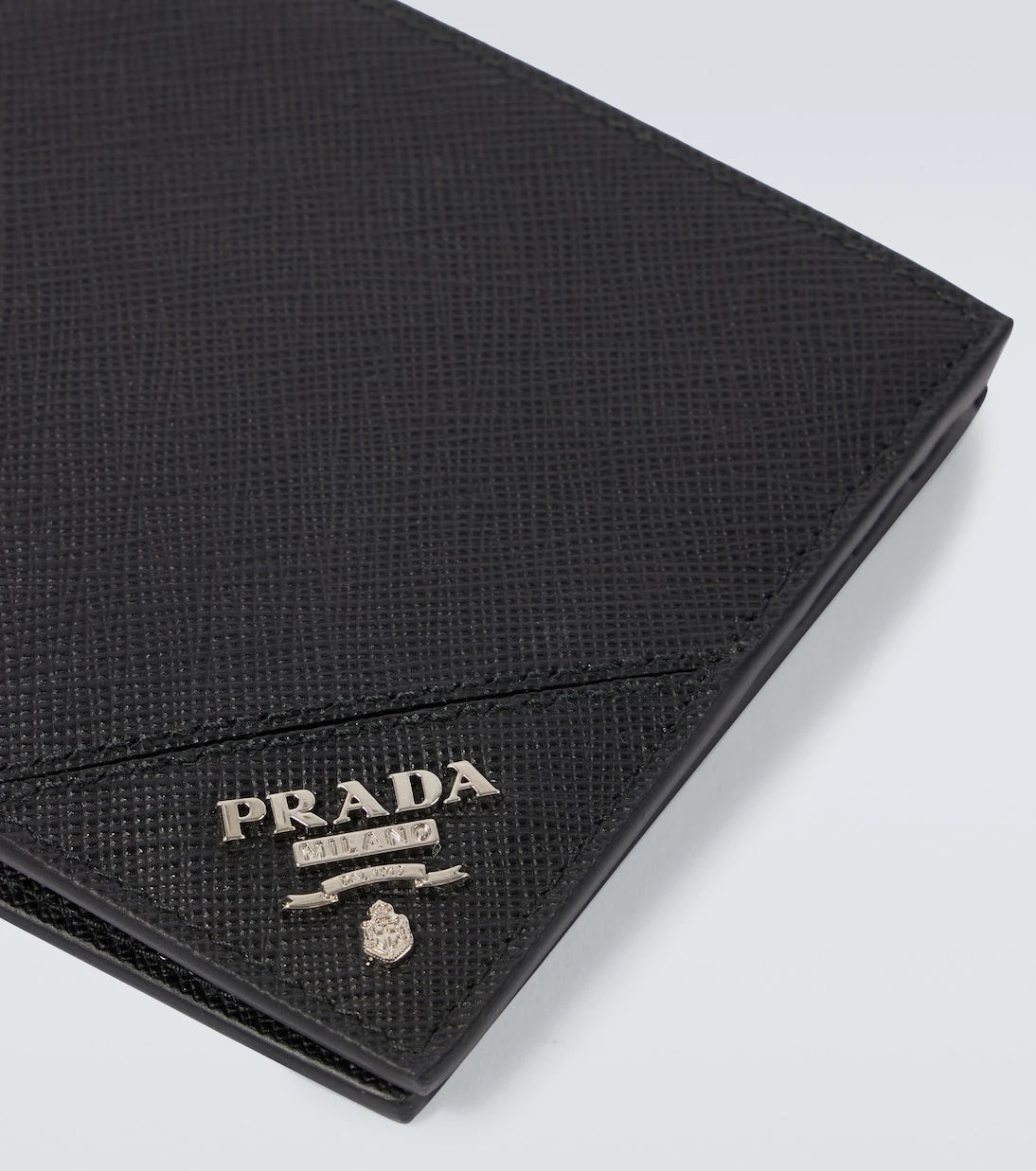 Prada - Logo Saffiano leather wallet