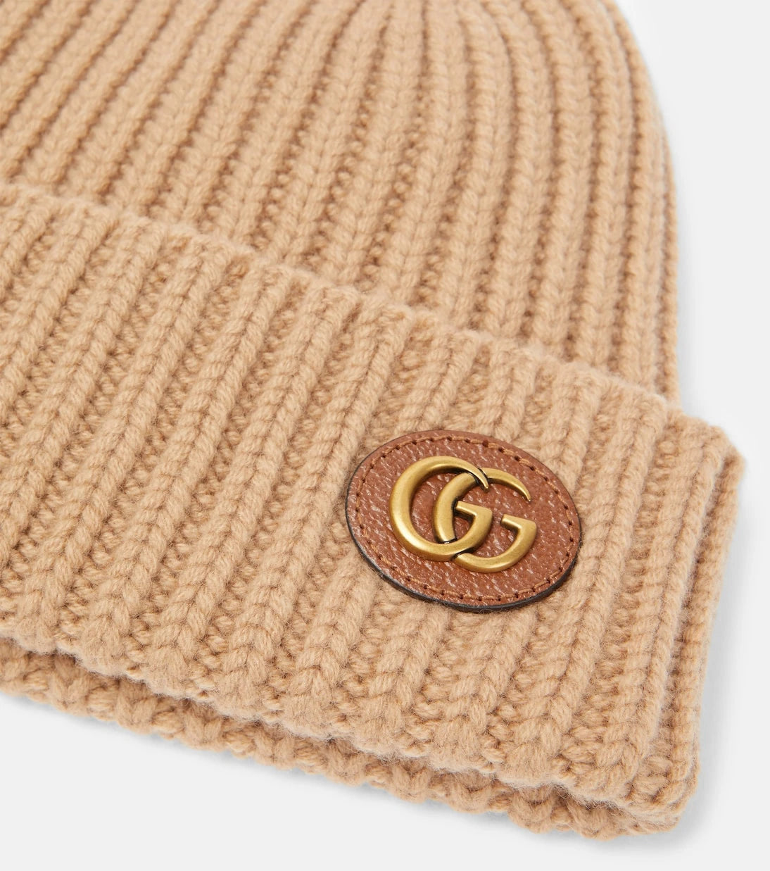 Gucci - Double G wool and cashmere beanie