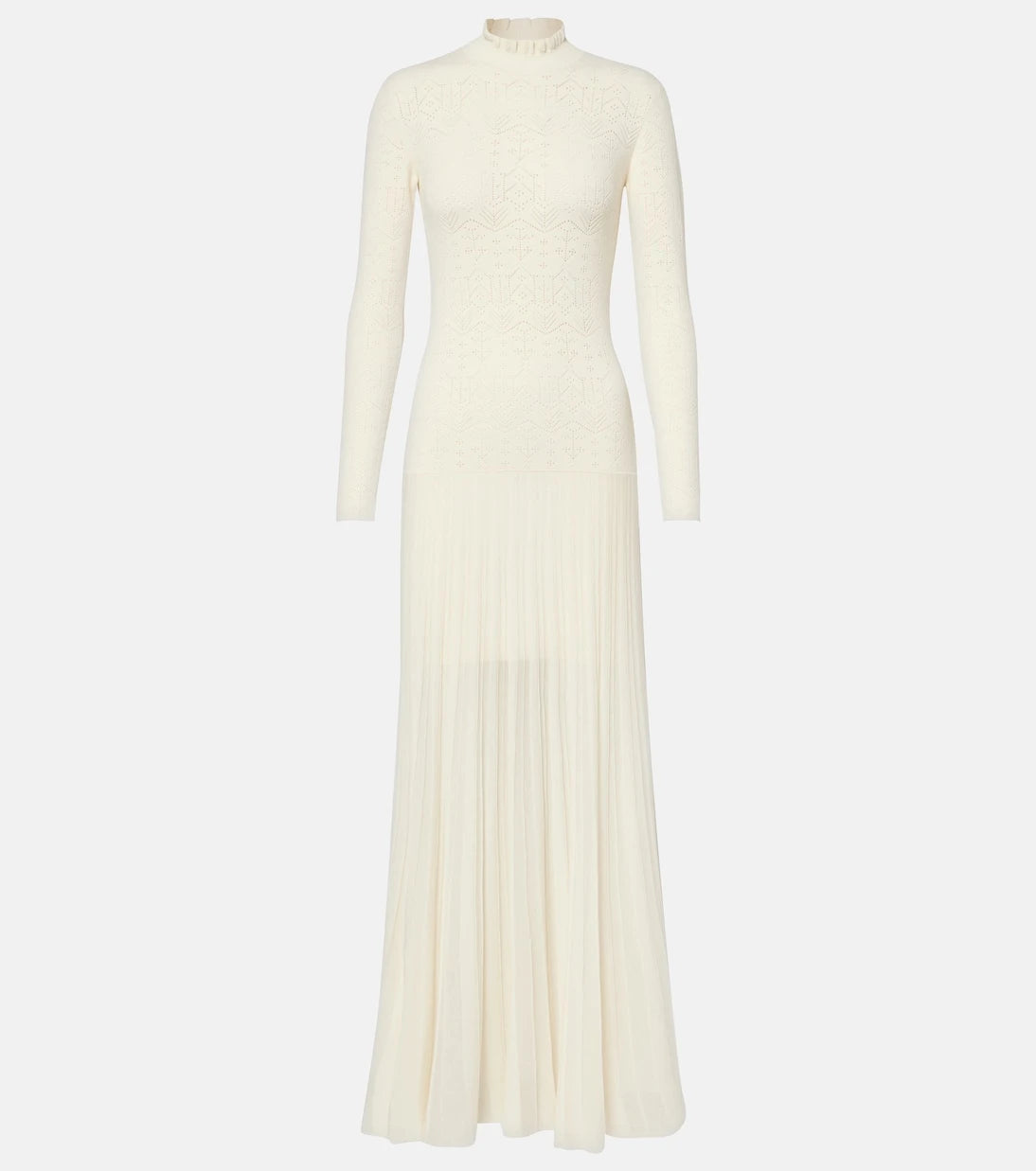 Isabel Marant - Gisole pointelle turtleneck maxi dress