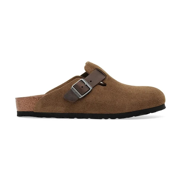 Велурени чехли Birkenstock Boston