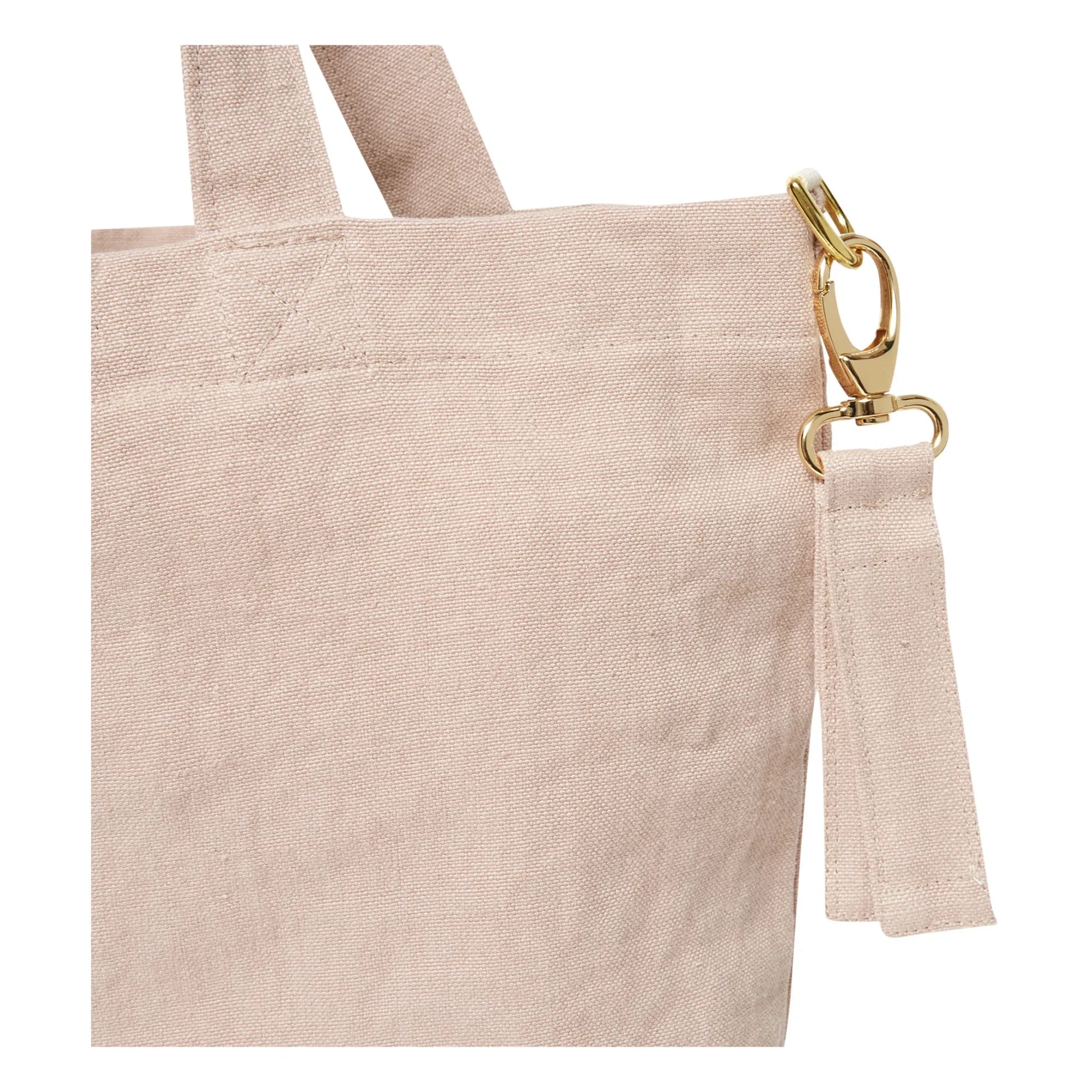 Adorna - Emma Linen tote bag | Powder pink