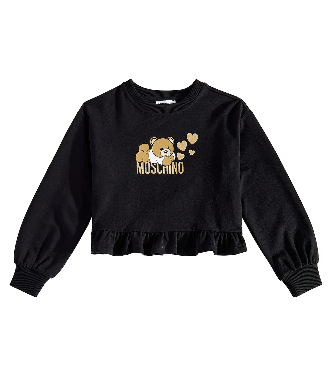 Moschino Kids - Teddy Bear cotton-blend sweatshirt