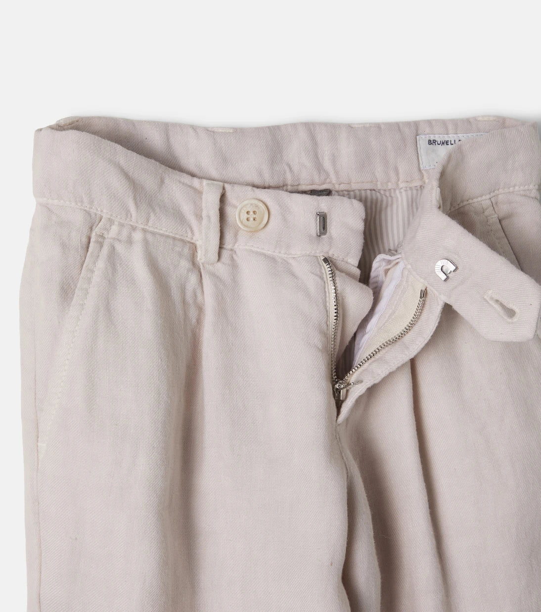 Brunello Cucinelli Kids - Linen pants