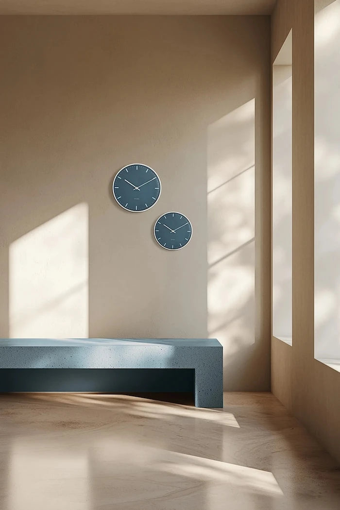 Arne Jacobsen Clocks metal duvar saati 29 cm