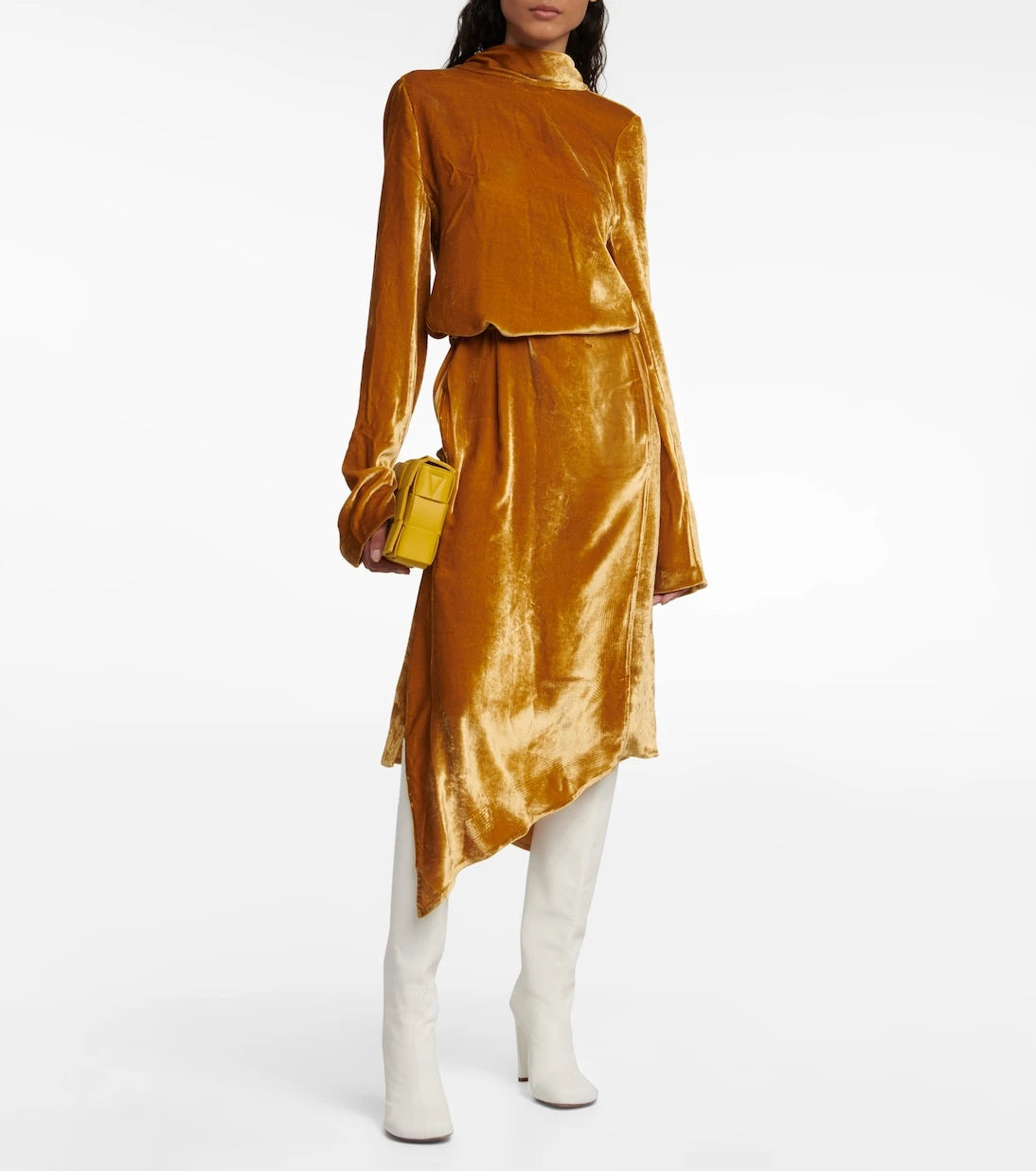Petar Petrov - Agento velvet midi dress