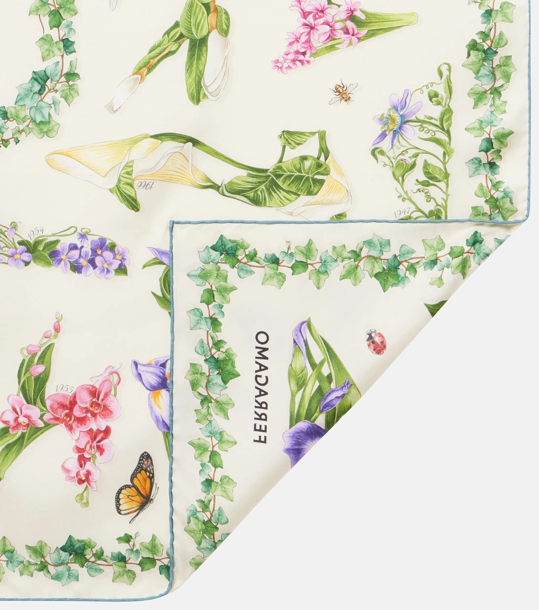 Ferragamo - Floral silk scarf