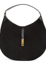 Medium Suede ID Shoulder Bag