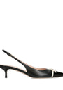 Valentino Garavani Leather Bepointy Slingback Heels 45