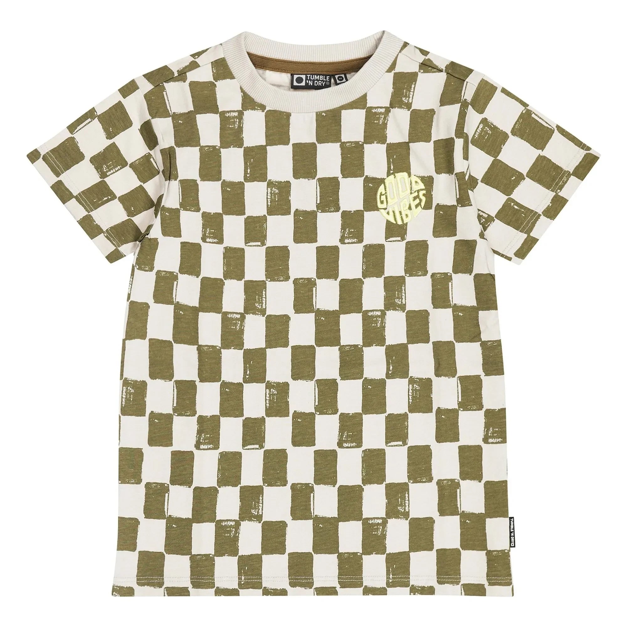 Tumble N'Dry - Shallow T-Shirt Organic cotton | Khaki brown