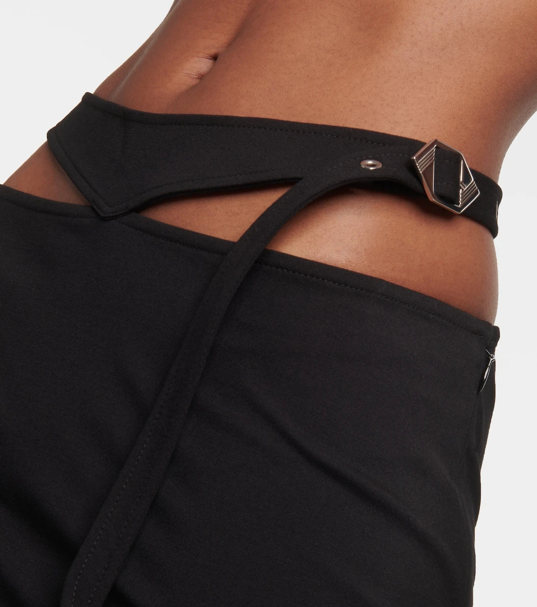 The Attico - Cutout midi skirt