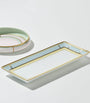 GINORI 1735 Porcelain Colonna Diva Rectangular Change Tray (28cm)