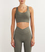 Green Ultimate Cross-Back Bra