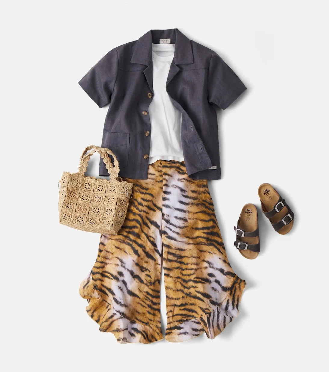 Molo - Aretha ruffled cotton pants