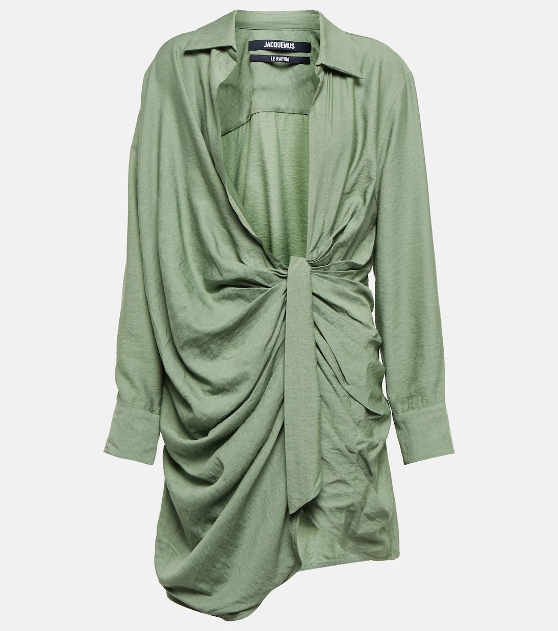 Jacquemus - La Robe Bahia tie-detail minidress