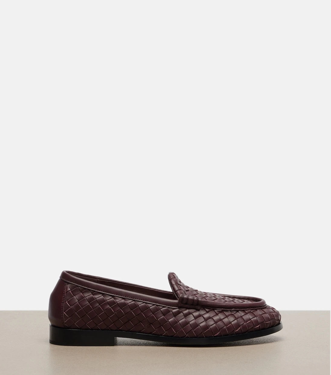 Bottega Veneta - Silenzio Intrecciato leather loafers