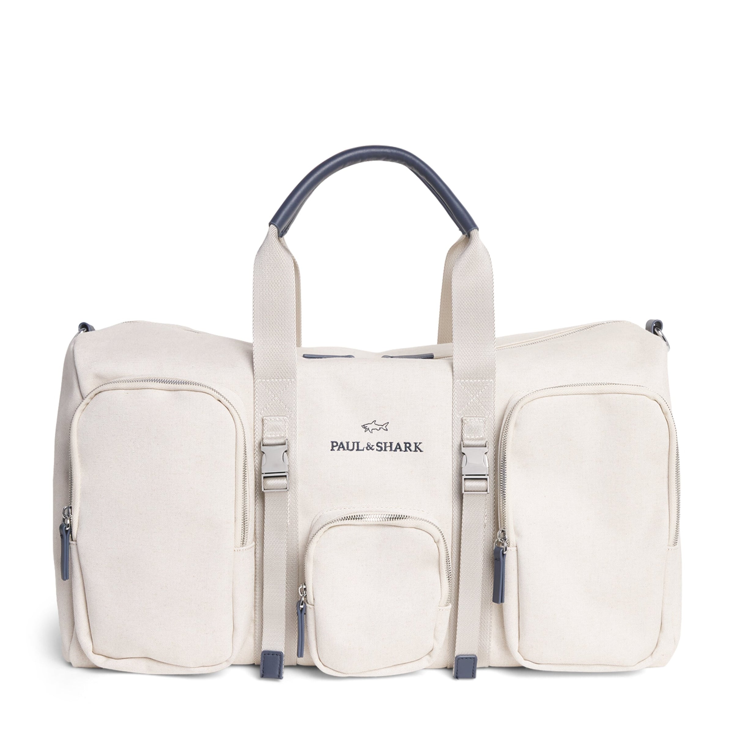 Paul & Shark Cotton-Blend Canvas Duffle Bag