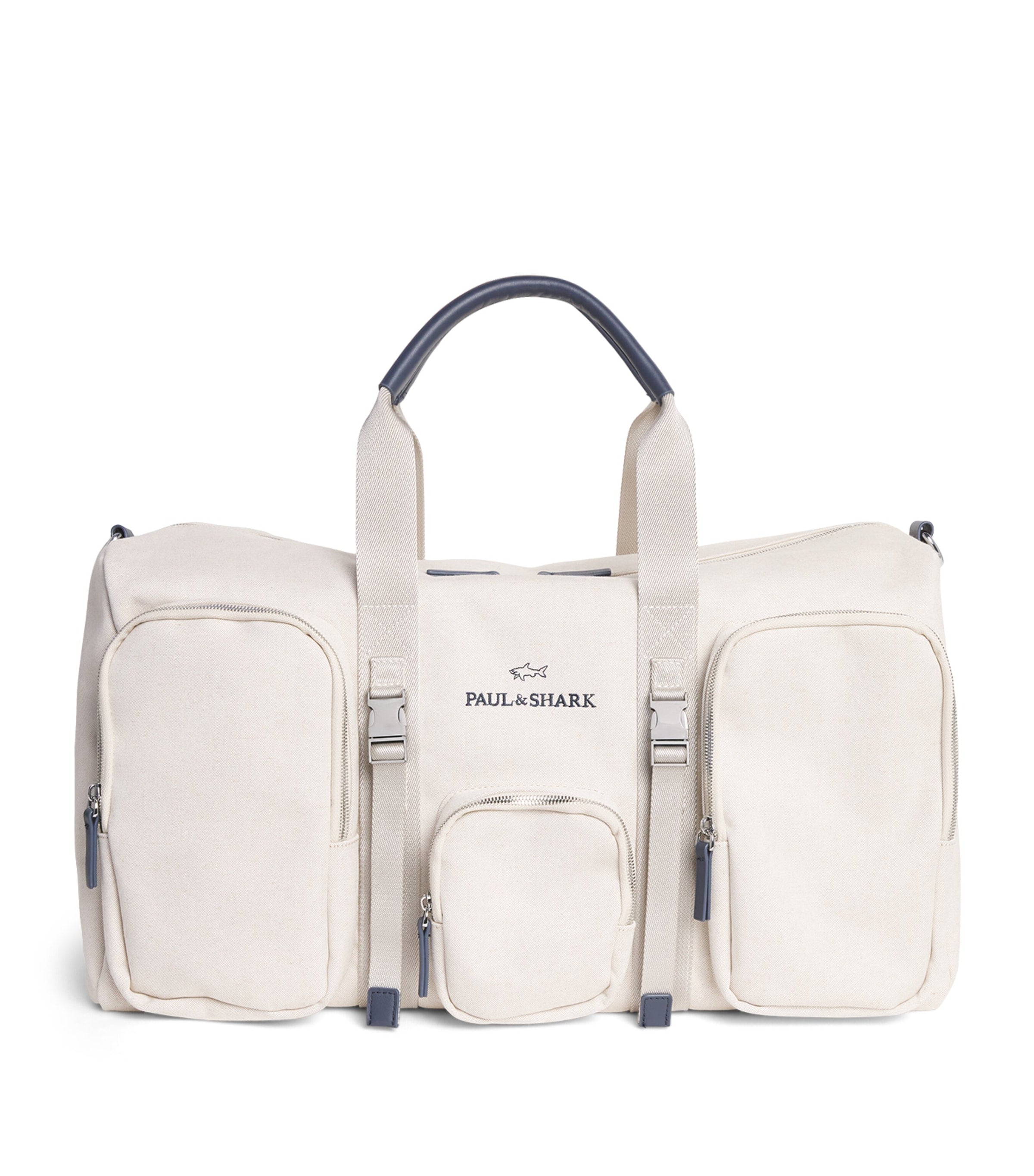 Paul & Shark Cotton-Blend Canvas Duffle Bag