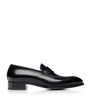 Burnished Leather Elkan Loafers