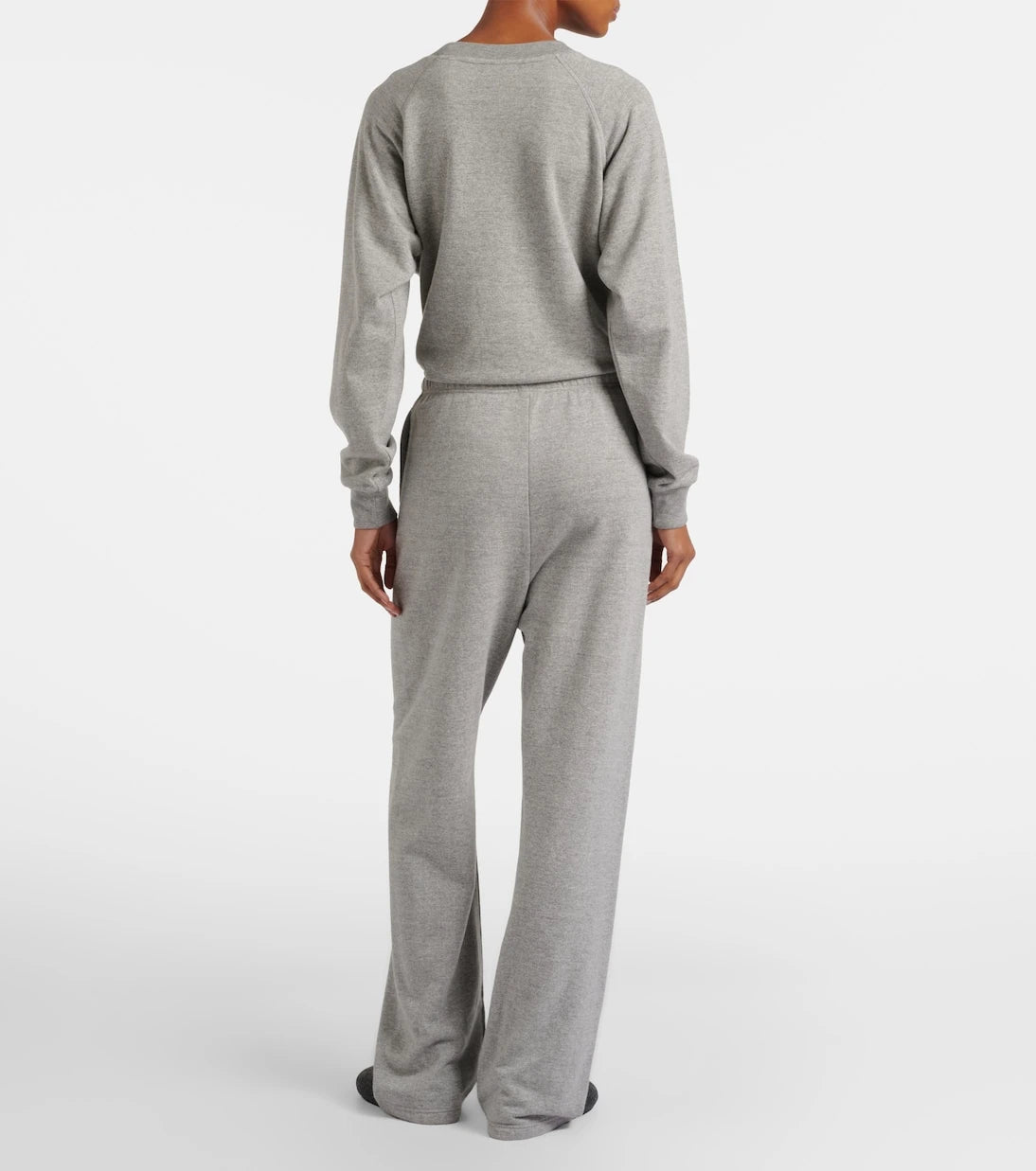 The Row - Kohana cotton and cashmere sweatpants