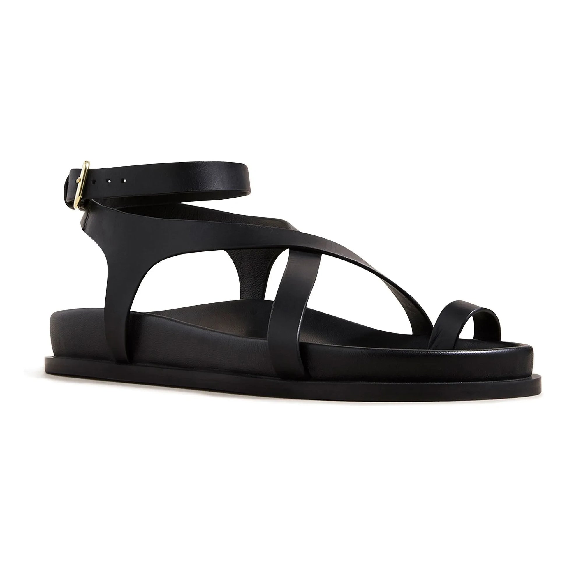 A. Emery - Jalen Slim Sandals | Black
