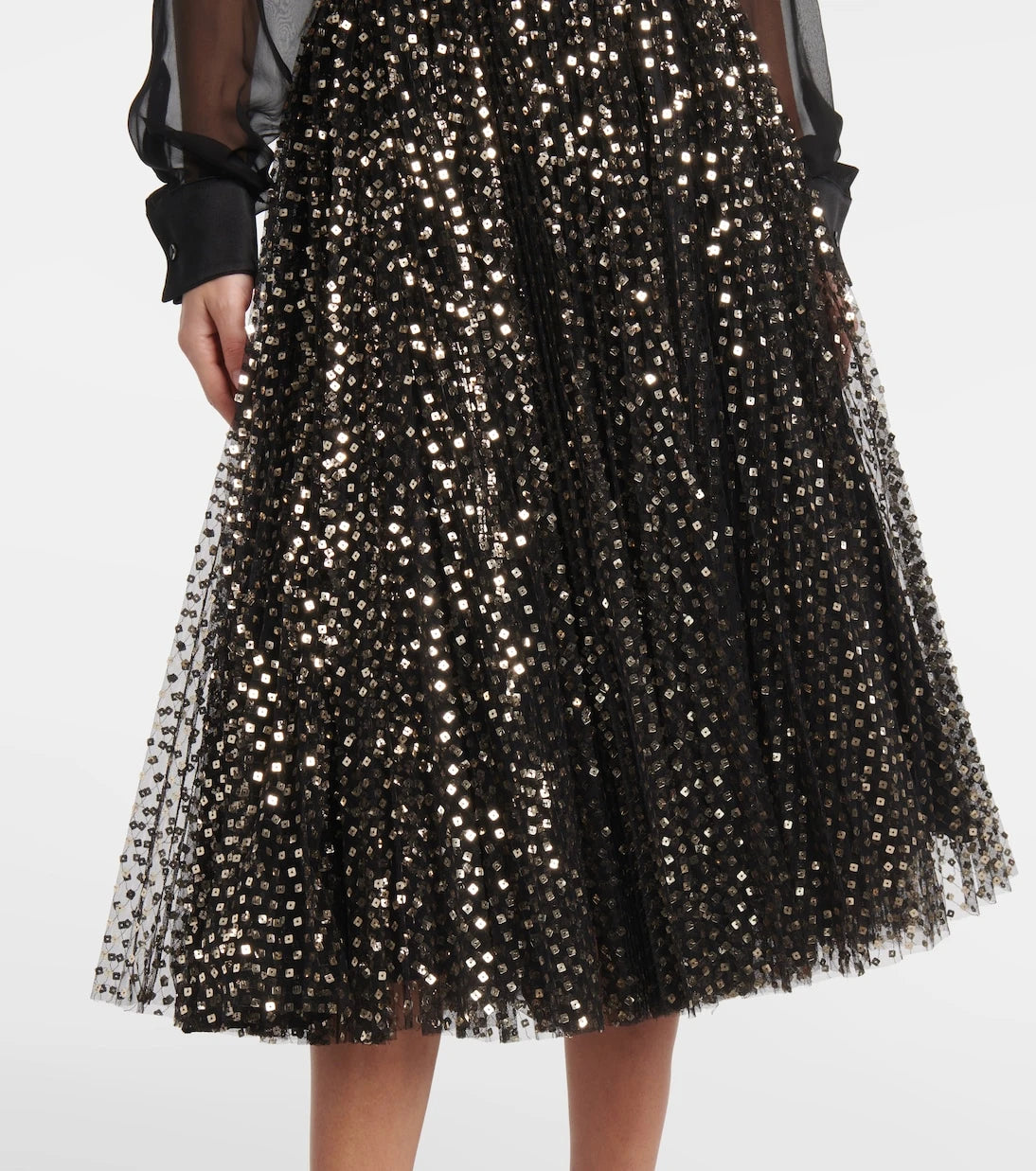 Dolce&Gabbana - Sequined midi skirt
